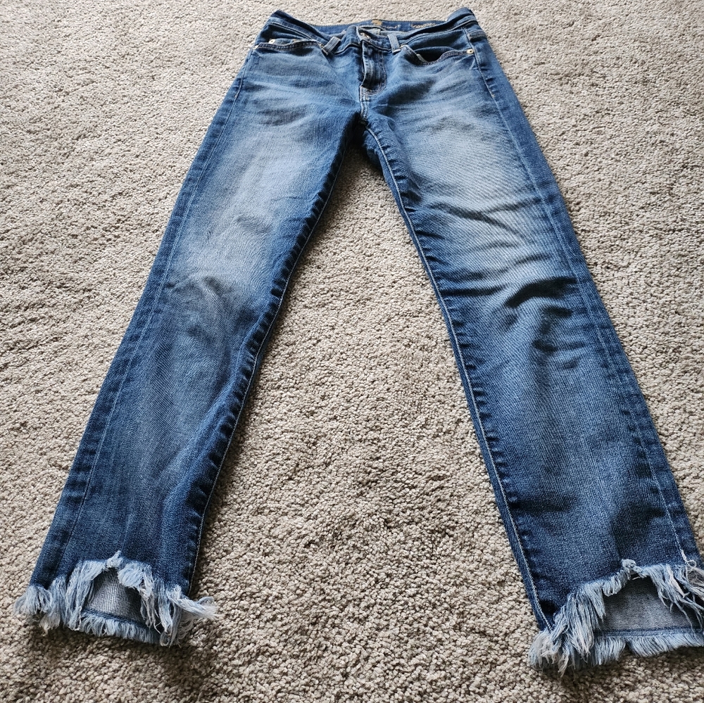 Size 25 crop jeans from 7 for all mankind
